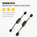 9008/H13 Headlight CANbus Decoder, Anti-Flickering Harness Pack of 2