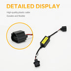9008/H13 Headlight CANbus Decoder, Anti-Flickering Harness Pack of 2