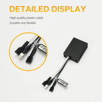 H1/H3/D1-D4 CANbus Decoder, Plug-and-Play Anti-Flicker Module for Bulb Pack of 2