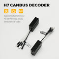 H7 CANbus Decoder, Plug-and-Play Anti-Flicker Module for Bulb Pack of 2