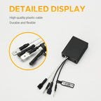 H7 CANbus Decoder, Plug-and-Play Anti-Flicker Module for Bulb Pack of 2