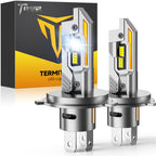 Termitor H4 9003 HB2 LED headlight bulbs 30000LM 6500K ultra bright cool white lighting