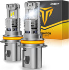 FAHREN 9007 HB5 LED bulbs with ultra brightness and 6500K cool white light