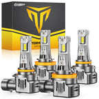 Termitor 9005/H11 Fog Light Combo, 140,000LM, 1000% Brighter (H11/H9/H8/9005 HB3)