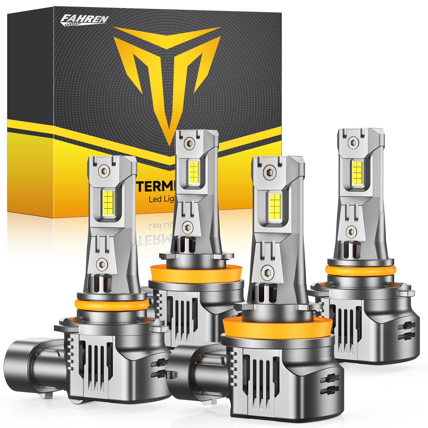 Termitor 9005/H11 Fog Light Combo, 140,000LM, 1000% Brighter (H11/H9/H8/9005 HB3)