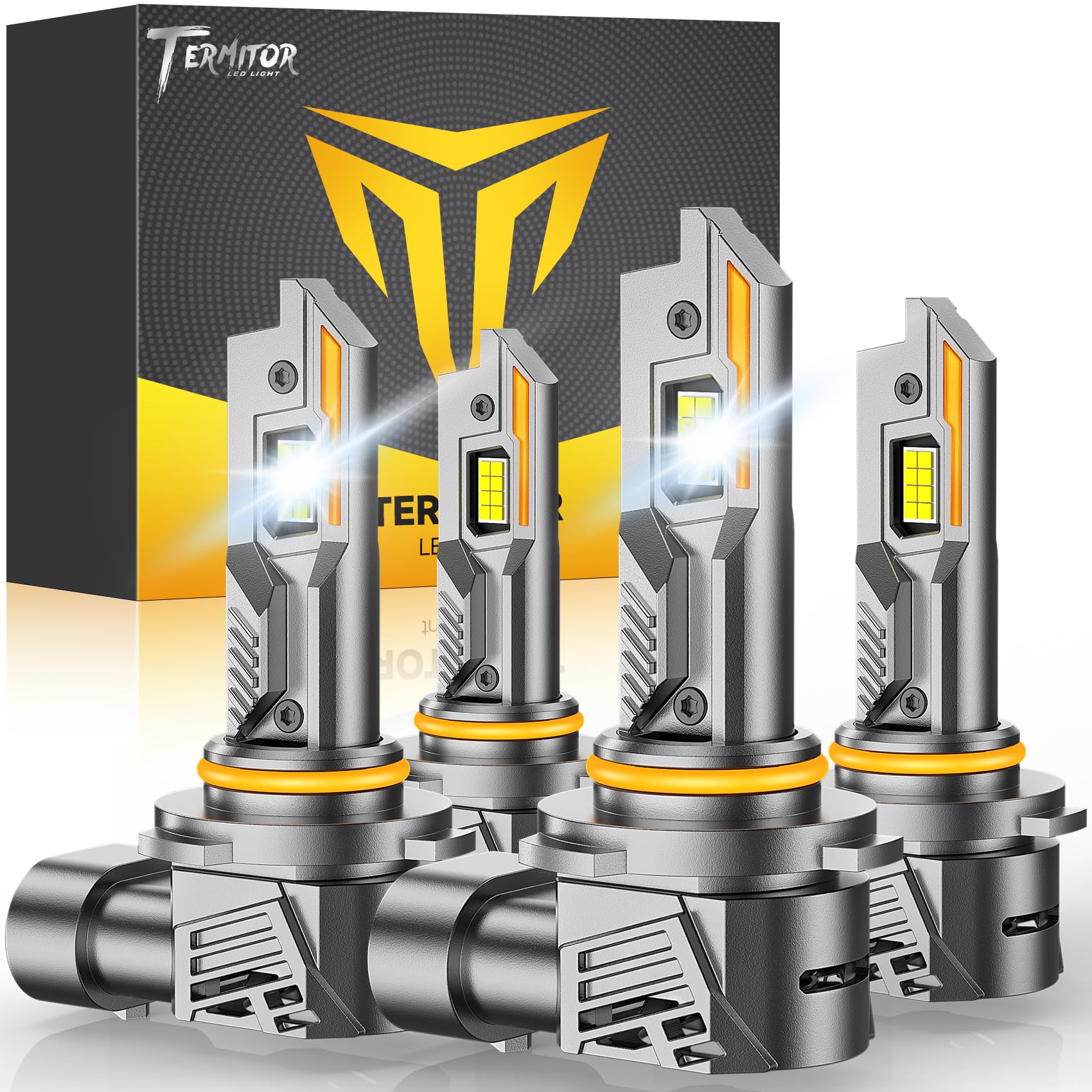 9005/9006 LED Bulb Combo, 60,000LM, 6500K Cool White, Fog & Off-Road Lights