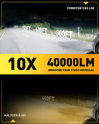 D5s headlight bulb, 45000LM 10X Brightness, 6500K Cool White, 1:1 D5S HID Bulb size