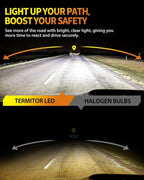 H11/H8/H9 & 9005/HB3 LED Bulb Combo, 60,000LM, 6500K White, 70,000Hrs Life