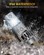 FAHREN TERMITOR H7 LED Bulbs, 50,000LM, 10X Brighter, 6500K Cool White