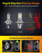 FAHREN 2025 Upgraded H4 9003 Bulb 36000LM 900% Brighter